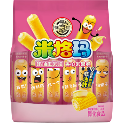 徐福记 米格玛 夹心米果卷 奶油玉米味 178g