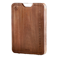 九阳（Joyoung）黑金檀木砧板整木菜板抗菌防霉切板家用加大加厚案板剁骨板面板