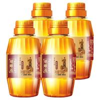 胡姬花 古法小榨花生油158ML/瓶一级压榨小瓶浓香食用油家用野炊露营便携 158ml*4瓶