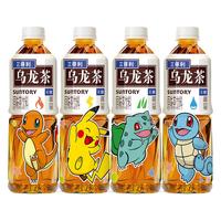 SUNTORY三得利乌龙茶无糖乌龙茶饮料纯正的好茶500ml*12瓶0糖0脂