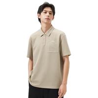 gxgjeans 男士Polo衫 H款卡其色-J25D242027 L (175)