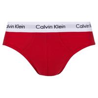PLUS会员：卡尔文·克莱恩 UNDERWEAR 2020春夏款 男透气弹力3条装三角内裤 U2661D I03-藏青色/红色/白色 S