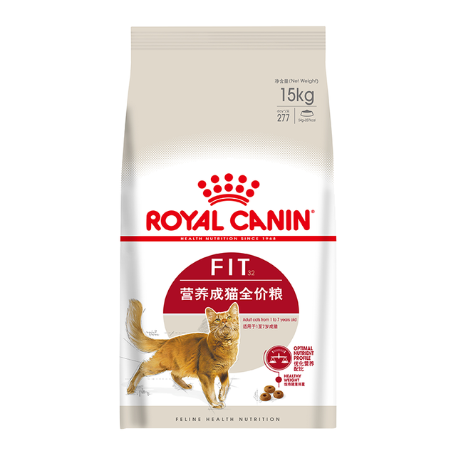 PLUS会员：皇家 F32成猫猫粮 15kg