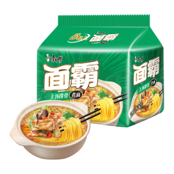 康师傅 方便面 面霸煮面 上汤排骨 116g*5 五连包