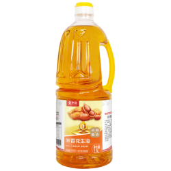 京觅 精选压榨一级花生油 1.8L 当季鲜花生 山东莒南