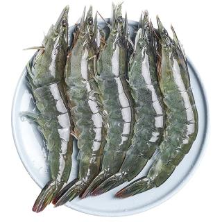 鲜驰 大虾鲜活超大基围虾青岛特大青虾冷冻鲜对虾速冻海虾虾类海鲜水产 1400g 17-20cm