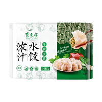 东来顺 牛肉大葱 浓汁水饺 24只 435g