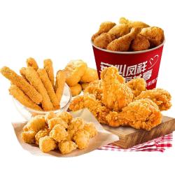 凤祥食品 炸鸡半成品炸鸡桶1480g