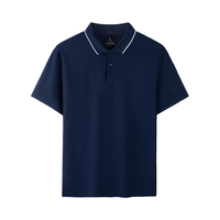 YANXUAN 网易严选 男士短袖POLO衫 3996650 藏青色 XXL