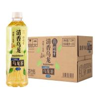 88VIP：三得利 无糖清香乌龙茶甄选铁观音茶叶萃取清雅兰香500ml*15瓶