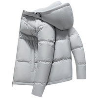 雪中飞 极寒系列 80%鹅绒男士连帽羽绒服 充绒量115g X201414829F