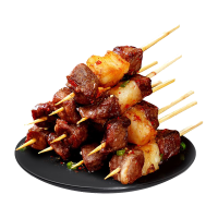 大希地 安格斯牛肉串240g*2袋 （约40串）冷冻 调味整切牛肉 烧烤食材
