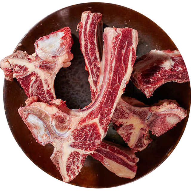 移动端、京东百亿补贴：京东超市 海外直采 原切牛肋眼骨2kg 牛肋排 手把肉 红烧清炖肋排