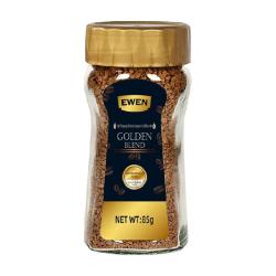 EWEN 越南进口优选冻干速溶咖啡85g0脂0蔗糖纯黑咖啡粉提神早餐冰美式