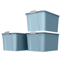 禧天龙 禧仕多 加大加厚收纳箱 大号60 3个装 金榜