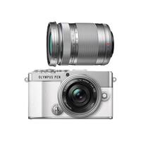 奥林巴斯 PEN系列 复古 微单相机+14-42mm镜头+40-150mm镜头  14-42mm,40-150mm 双头套机 白色 F3.5