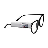 HKMW大疆机(DJ)同款运动相机拇指运动相机高清volg视角摄像机旅游随身拍摄骑行行车记录仪 白色+128G卡(2.7K高清录像+支持wifi传