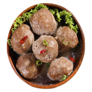 潮汕牛肉丸1002g+牛筋丸1002g 火锅丸子 关东煮