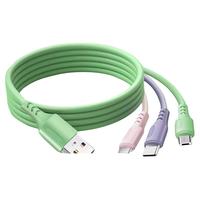 匿名者 3A超级快充 USB2.0 三合一数据线