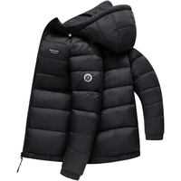 雪中飞 SNOWFLYING 90鸭绒轻薄羽绒服男女同款连帽时尚秋冬保暖情侣外套男185