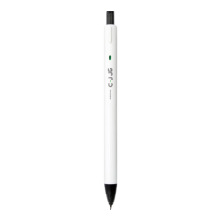 斑马牌 中性笔C-JJ6白色杆按动虹彩笔考试0.5mm 黑色
