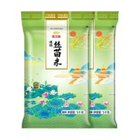 金龙鱼 臻选丝苗米5KG*2袋 南方大米丝滑爽口清香宜人长粒香米20斤