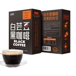 自然道 0糖 白芸豆黑咖啡 80g 1盒40条 赠小熊玻璃杯