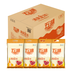 五湖 大米 清曼金顶大米  10斤*4 40斤整箱装 中粮出品