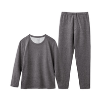 马登 MADEN工装 【双11限时半价】“燃元素”3.0保暖内衣套装 陨石灰 XL