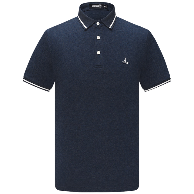 移动端、京东百亿补贴：navigare 意大利小帆船男士短袖POLO衫