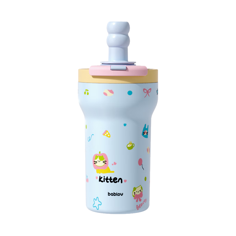 冰蓝果果猫(蓝色)650ml