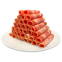 羊小柒宁夏滩羊肉 羊肉卷1000g生鲜原切羔羊肉卷 500g*2盒火锅食材