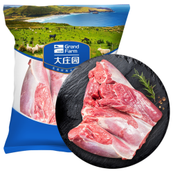 大庄园 羔羊后腿羊肉 1kg