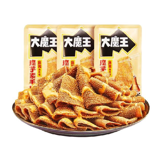 盐津铺子 大魔王魔芋素毛肚 450g