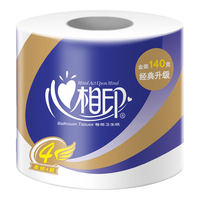 心相印 卷筒卫生纸 140g 学生会员