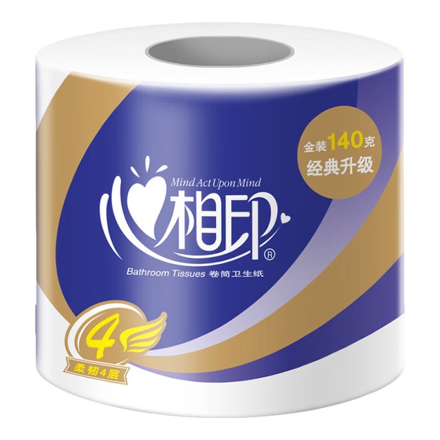 心相印 卷筒卫生纸 140g*1卷