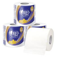 心相印心柔金装卷纸有芯卷筒纸大卷高克重厕纸手纸卫生纸 4层140克2卷