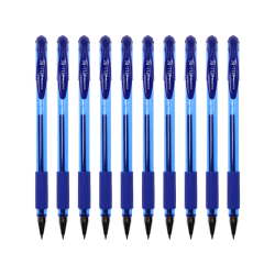 斑马牌 C-JJ100 拔帽中性笔 蓝色 0.5mm 10支装
