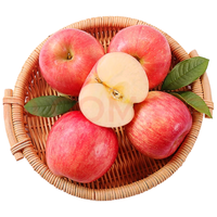 京鲜生山东烟台红富士苹果5斤装 果径80mm起 新鲜水果 源头直发