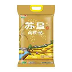 苏垦 南粳46 稻香粳米20斤 软香弹 溯源