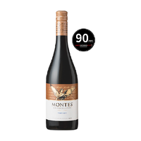 MONTES 蒙特斯 限量精选黑皮诺干红葡萄酒750ml智利原瓶进口红酒 性价佳酿