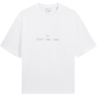 GXG男装 多色字母图案短袖T恤 24年夏季G24X442027 白色 180/XL