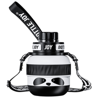 BOTTLED JOY熊猫吨吨桶保温杯水杯大容量316不锈钢保冰杯男女士便携大肚杯子