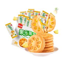 嘉士利 果乐果香 果酱夹心饼干 凤梨味