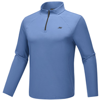 斯凯奇 2025秋季男款长袖T恤卫衣打底衫运动服休闲弹力上衣P425M143 L 酒蓝色/05YL