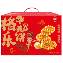 丹夫 格乐 华夫饼 原味 540g