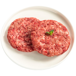 沃典 澳洲原切安格斯M5牛肉饼 生鲜牛肉 谷饲汉堡饼肉馅1.4kg 源头直发
