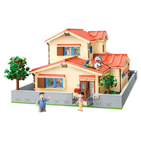 keeppley 奇妙积木 哆啦A梦系列 K20422 野比大雄的家