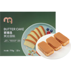 麦臻选 麦德龙商超零食！超值特价黄油蛋糕 770g