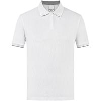 七匹狼【含桑蚕丝】短袖T恤商务通勤休闲透气凉感poloT恤衫 001(黑色) XL 175/92A